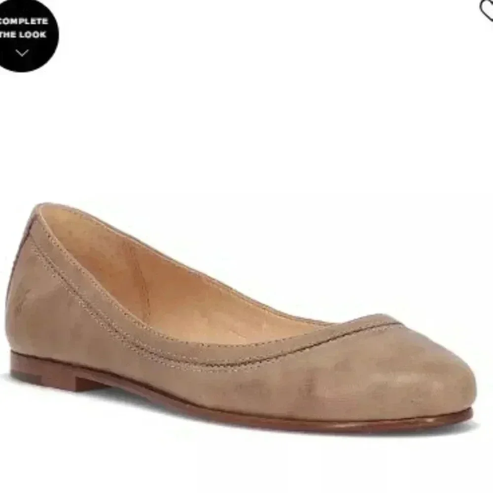 FRYE Women's Carson Leather Ballet Flats, size 7‎